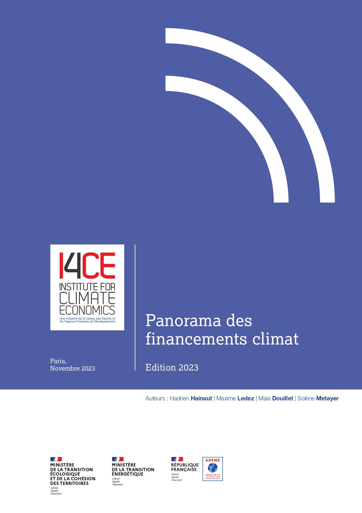 Édition 2023 du Panorama des financements climat